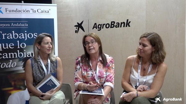 Marta García, Carmen García y Carolina Giraldo - PROGRAMA INCORPORA